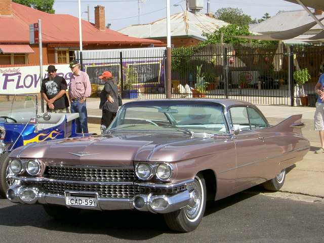 Vehicles at the 2008 Elvis Festival in Parkes NSW Next Car Pty Ltd 18th 