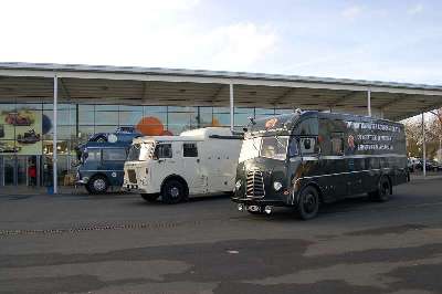 The Race Transporters from BMC, Jaguar and Ecurie Ecosse