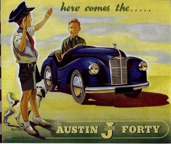 historic Austin Junior 40 advertisement (copyright image)