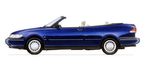 1996 Saab 900 convertible