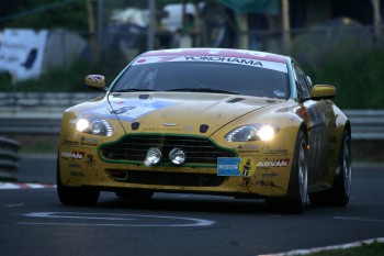 Aston Martin V8 Vantage at Nurburgring