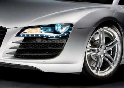 Audi LED headlights