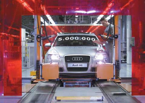 The 5,000,000th Audi A6