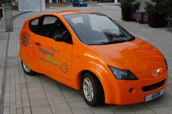 UK manufacturer AXON AUTOMOTIVE unveils Plug-in Hybrid Electric Vehicle - image supplied by Axon