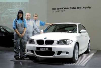 BMW Plant Leipzig Celebrates the 250,000th Vehicle