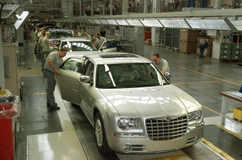 Chrysler 300C production is underway in Graz, Austria