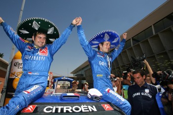 Loeb after a win in Mexico