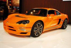 Dodge Circuit EV concept car at 2009 Detroit Motor Show (copyright image)
