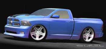 Dodge Ram R/T show vehicle sketch (copyright image)