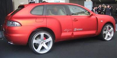 Edag conversion of Porsche Cayenne