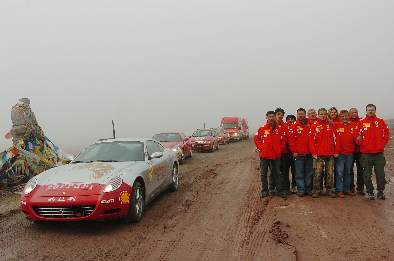 Ferrari 612 Scaglietti in Tibet