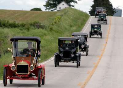 Ford Model T tour in 2003