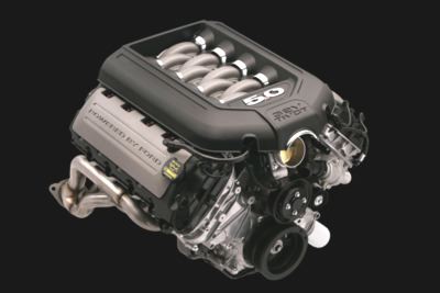 Ford's new 5 litre V8 (copyright image)
