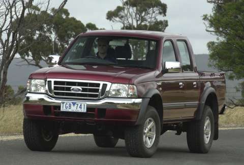 2005 Ford Courier XLT crew cab (4x2 V6) - PH series
