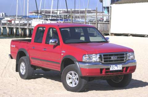 2005 Ford Courier XLT crew cab (4x4 V6) - PH series