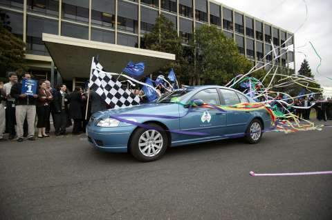 Ford's LPG Challenge returned to Melbourne