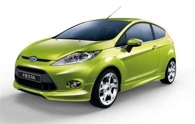2009 Ford Fiesta Zetec with options (copyright image)