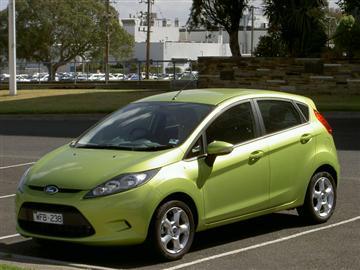 2009 Ford Fiesta photographed recently in Melbourne (Victoria) (copyright image)