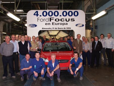 Four Millionth Ford Focus Produced In Europe