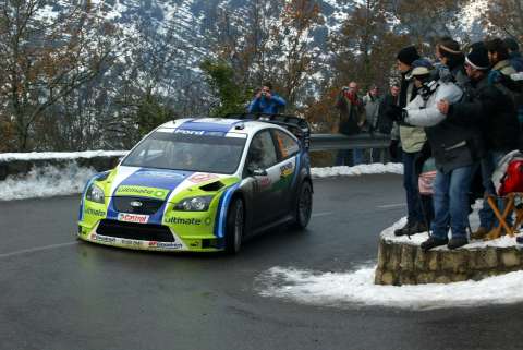 Ford Focus RS 
during 2006 Monte Carlo Rally