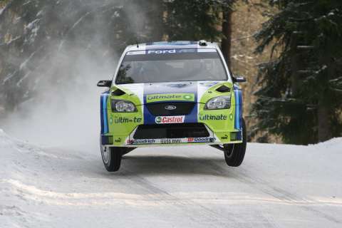 Grnholm's Ford Focus RS WRC in Sweden