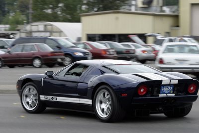 The first 2005 Ford GT is delivered