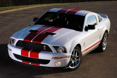 America's Ford Shelby GT500 with red stripe option