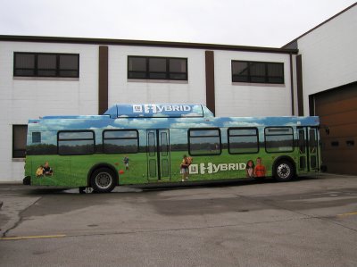 GM Hybrid Bus