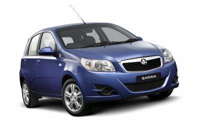 Holden Barina - TK series 
Image: Copyright General Motors Corp, used by Next Car Pty Ltd with permission