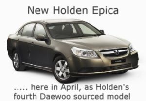 2007 Holden Epica CDX