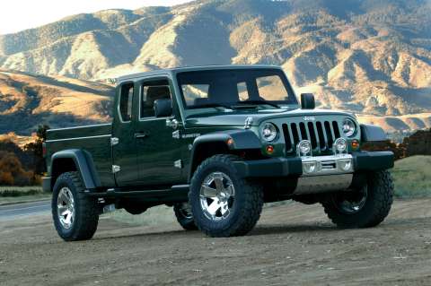 2005 Jeep Gladiator Concept Vehicle