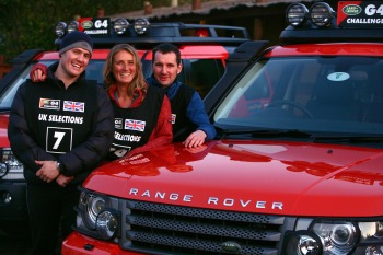 From left to right, Andy Grieve, 
Suzanna Madge and Brian Reynolds