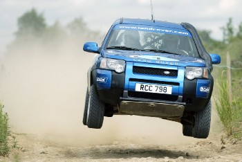 Land Rover Freelander rally car