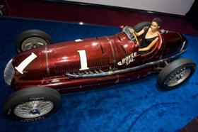 Marking the 70th anniversary of Maserati's first win at the Indy 500, the 1939-1940 Boyle Special winner is on 
display on the Maserati exhibit at the 2009 Detroit Motor Show, courtesy of the Indianapolis Motor Speedway Museum 
- Copyright Image