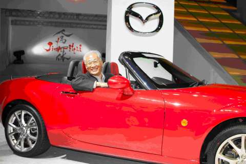 Hisakazu Imaki, President and CEO of Mazda