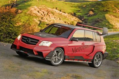 Mercedes-Benz GLK for SEMA 2008 - The Pikes Peak Rally Racer by RENNTech (copyright image)