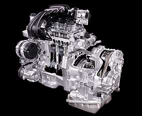 Nissan's new 1.5 litre 4-cylinder engine & CVT