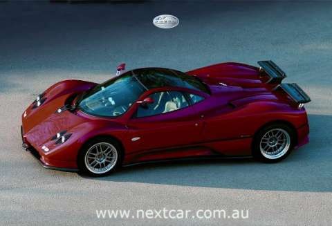 The Italian supercar Pagani Zonda is coming to Australia