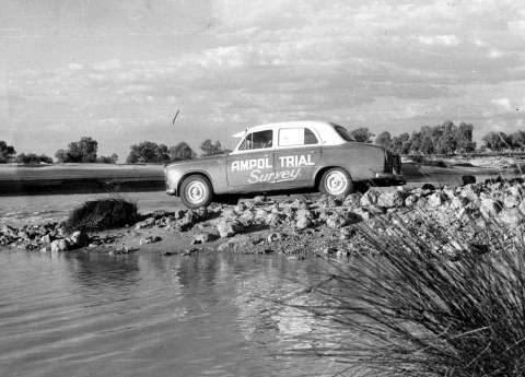 1957 Ampol Trial Survey car - Peugeot 403