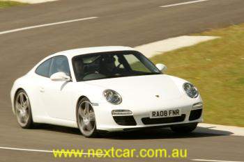 Porsche 911 on the handling circuit, Porsche Driving Experience Centre, Silverstone (copyright image)