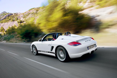 Porsche Boxster Spyder - Image Copyright Porsche