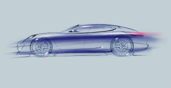 Porsche Panamera sketch