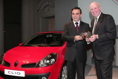 Prize-giving ceremony 
Renault Clio III: 
Car of the Year 2006