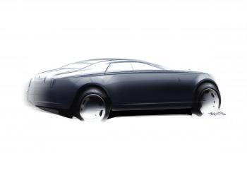 Rolls-Royce 'RR4' design sketch