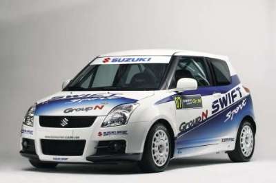 Suzuki Swift Sport Rally Cup car