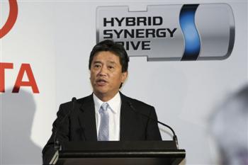Toyota Australia President and CEO Max Yasuda (copyright image)