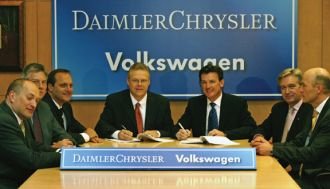 DaimlerChrysler and Volkswagen executives