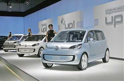 Volkswagen Up! at Bologna Motor Show in Italy