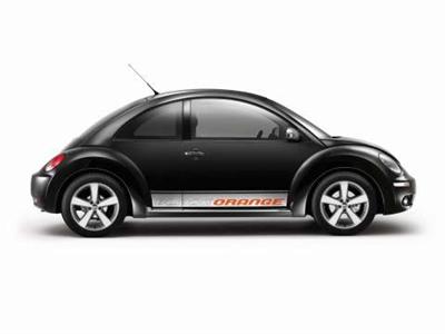 New VW Beetle BlackOrange Special Edition (copyright image)