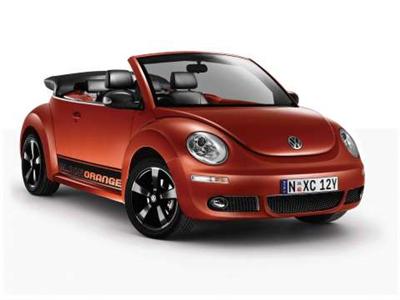 New VW Beetle BlackOrange Special Edition (copyright image)